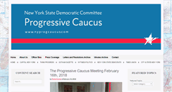 Desktop Screenshot of nyprogcaucus.com